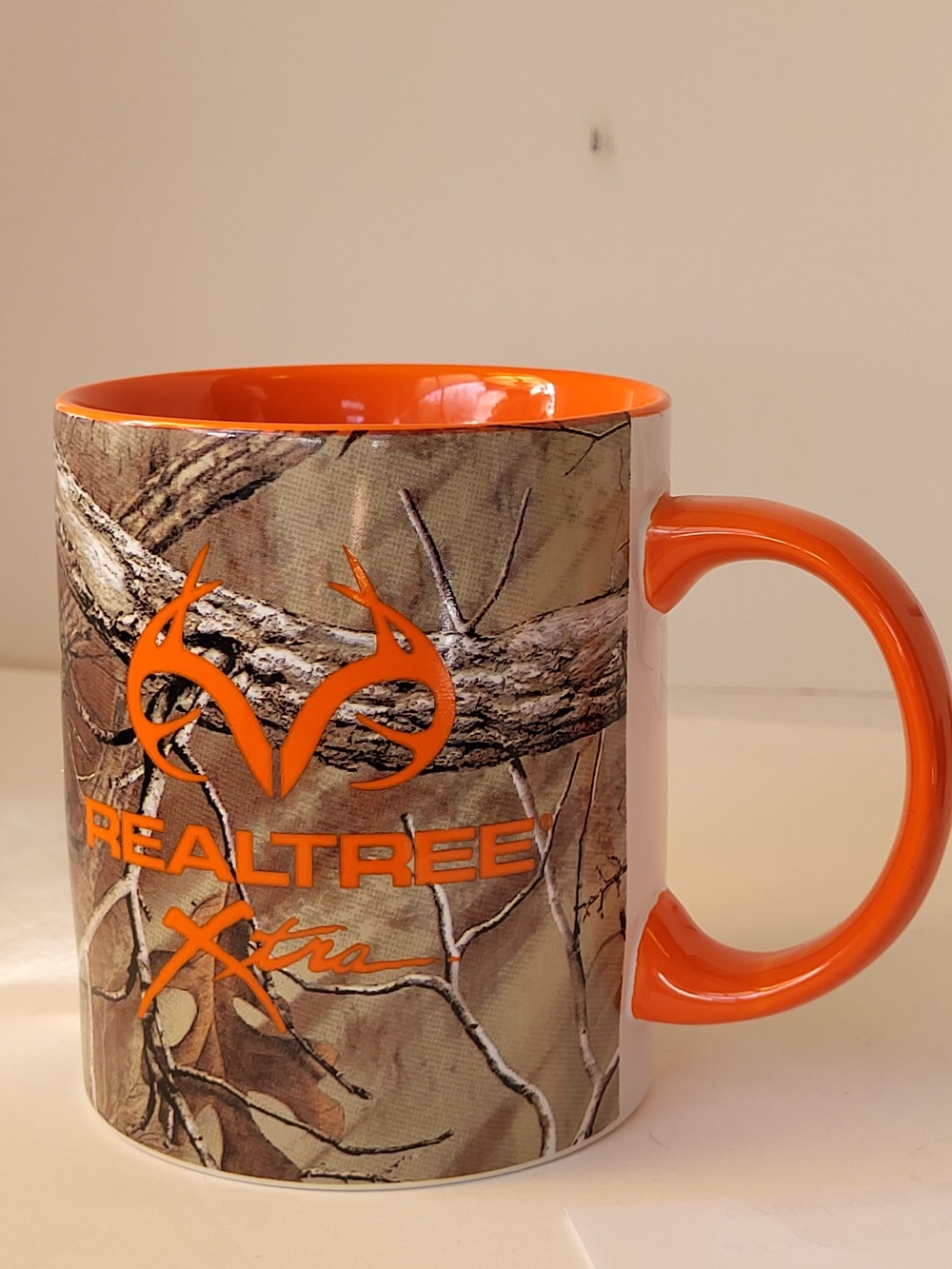 Realtree Bolter Brands Camo Orange Mug